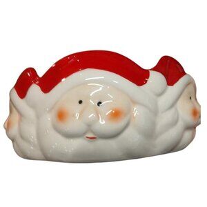 Royal Norfolk Santa Claus Ceramic Holiday Bowl - 5-Inch